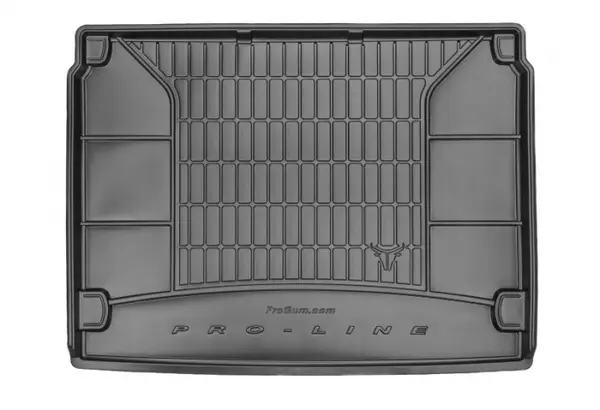 Tava portbagaj, material: TPE, 1 buc., culoare: negru potrivit CITROEN BERLINGO MULTISPACE; PEUGEOT PARTNER TEPEE NADWOZIE WIELKOPRZESTRZENNE (MPV) 04.08-