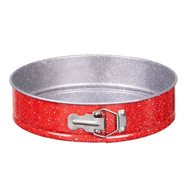 Tava rotunda detasabila pentru prajituri Bohmann BH6475-20MRB, 20x6.8, Rosie
