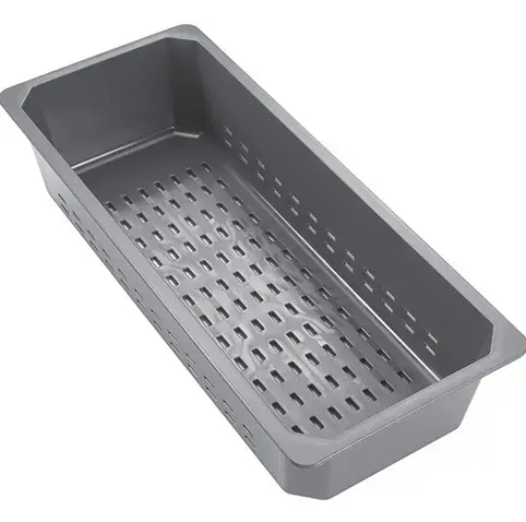 Tava scurgere Franke 112.0538.950, 181 x 440 x 92 mm, compatibila chiuvete Franke, ABS, Gri