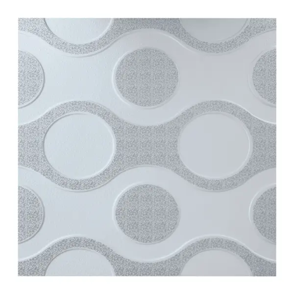 Tavan fals decorativ 3D Light Grey 08121 500 x 500 mm
