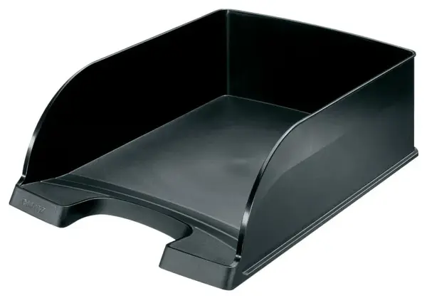 Tavita de birou neagra polistiren A4 Leitz Jumbo Tavita de birou neagra polistiren A4 Leitz Jumbo