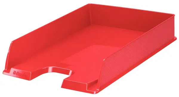 Tavita de birou polistiren A4 Esselte diverse culori Tavita de birou polistiren A4 Esselte diverse culori rosu