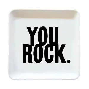 Tavita din ceramica - You Rock | Quotable Cards