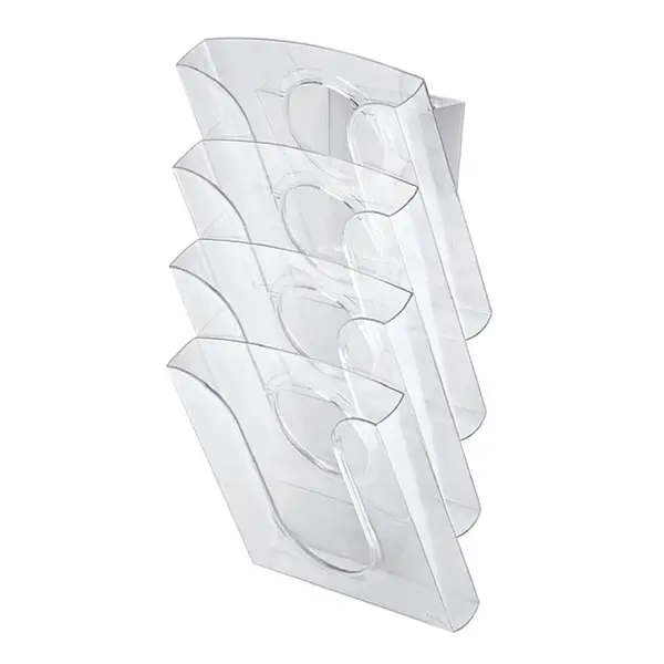 Tavita Leitz Presenter suport pentru perete inclus 4+1 buc/set transparent Tavita Leitz Presenter suport pentru perete inclus 4+1 buc/set transparent
