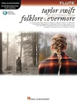 Taylor Swift - Selections from Folklore & Evermore. Flute Play-Along Book with Online Audio/***
