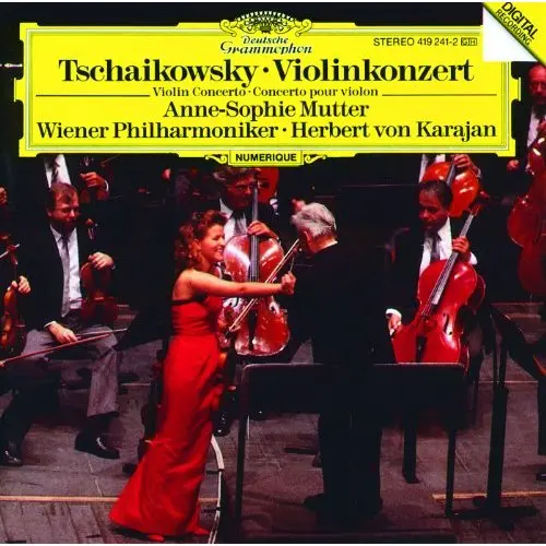 Tchaikovsky - Violin Concerto | Anne-Sophie Mutter, Wiener Philharmoniker, Herbert von Karajan