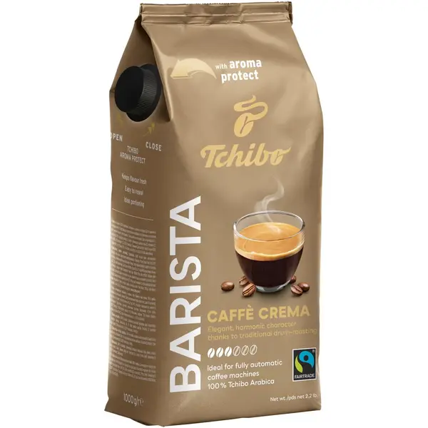Tchibo Cafea boabe, Tchibo Barista Caffe Crema, 1 kg