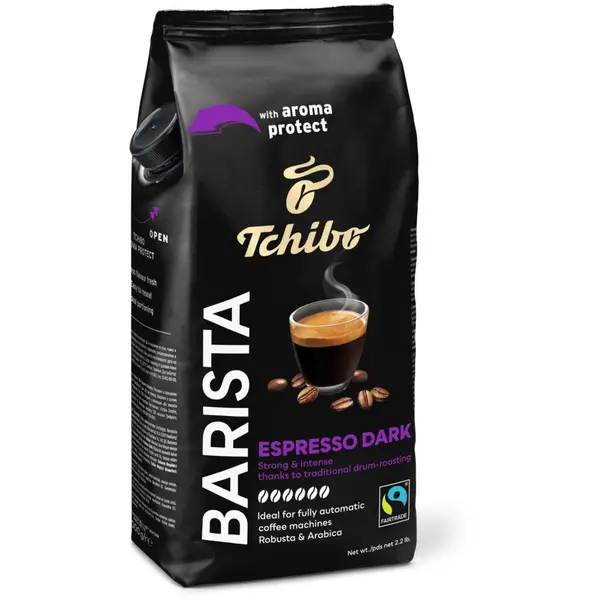 Tchibo Cafea boabe, Tchibo Barista Espresso Dark, 1 kg