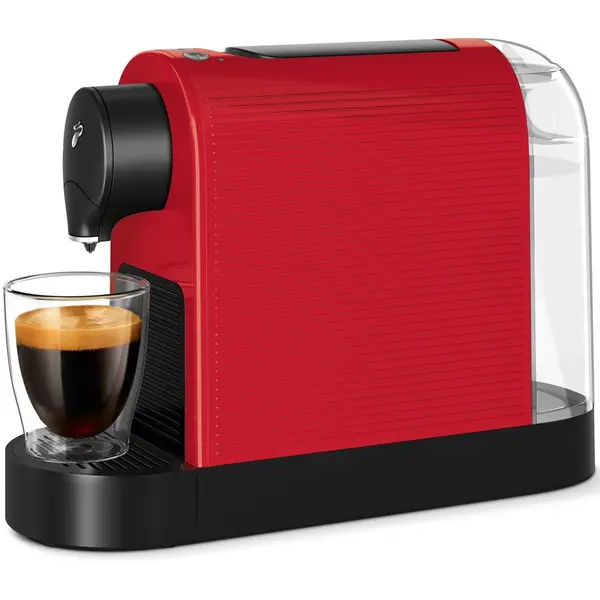 Tchibo Espressor Tchibo Cafissimo Pure Plus 660836, 800 ml, 15 bari, 1250W, capsule, Rosu