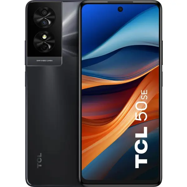 TCL Telefon mobil TCL 50 SE, 4GB RAM, 128GB, 4G, Gri