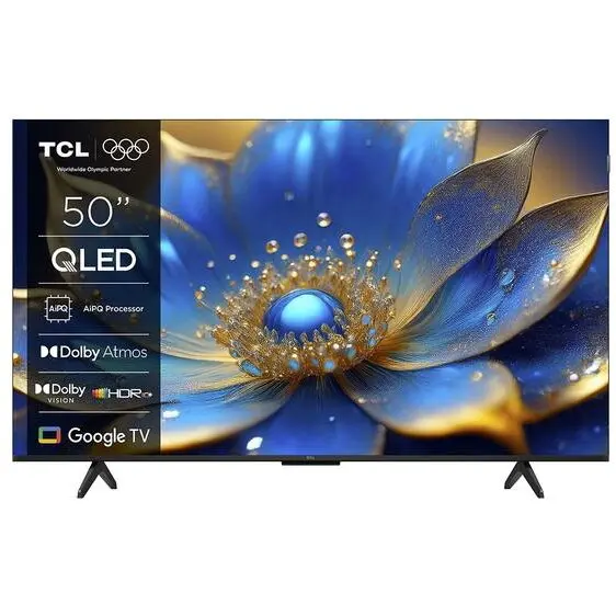 TCL Televizor QLED TCL 127 cm (50) 50P79K, Ultra HD 4K, Smart TV, WiFi, CI+, Negru