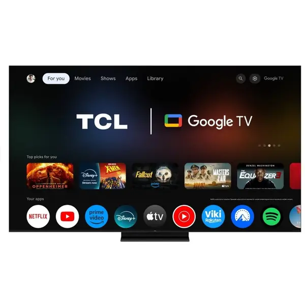 TCL Televizor TCL Mini LED 75Q7C, 189 cm, Smart Google TV, 4K Ultra HD, (Model 2025), Negru