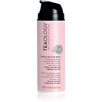 Teaology Body Black Tea Flat Belly Cream crema pentru slabit