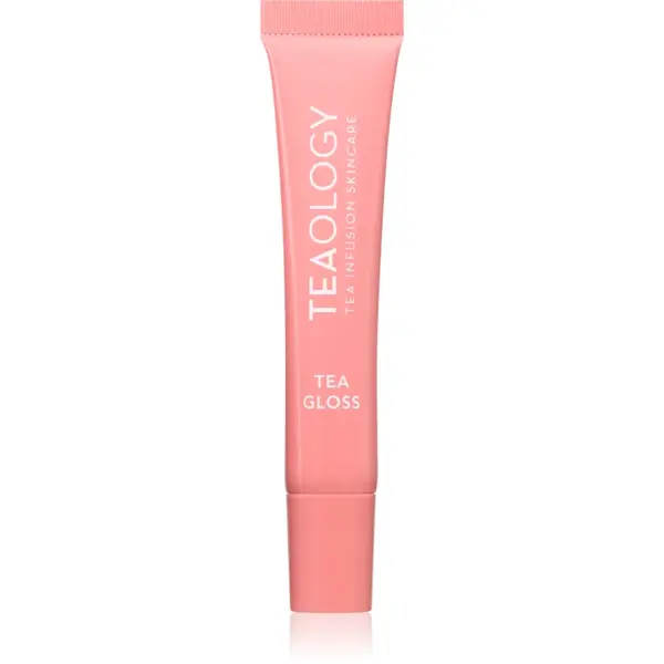 Teaology Tea Gloss Volume Lip Treatment luciu de buze pentru volum cu peptide culoare Peach 10 ml