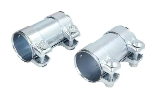 Teava conectare esapament (61x61x125mm, 2 piese in pachet) MERCEDES A (W169), B (W245), SPRINTER 3,5-T (906), SPRINTER 5-T (906); AUDI 100, A6, A8, CABRIOLET, COUPE; BMW Seria 3 (E46); FORD MONDEO IV