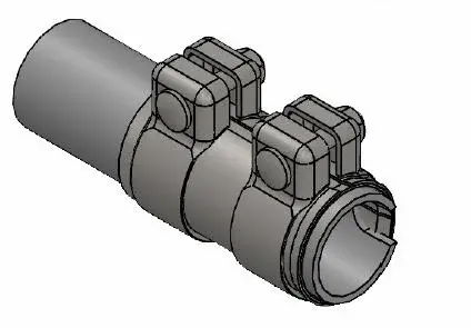 Teava conectare esapament VOLVO C30, C70 II, S40 II, S60 II, S80 II, V50, V60 I, V70 III, XC40, XC60, XC70 II, XC90 I, XC90 II; AUDI A1, A3, A4, A5, A6, A6 ALLROAD, A7, A8, CABRIOLET, COUPE, Q2 1.4-6.