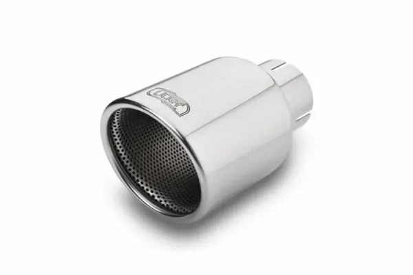 Teava evacuare sport esapament rotund otel inoxidabil diametru 100mm, lungime element decorativ 120mm, diametru montaj 60mm