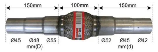 Teava flexibila, esapament BOSAL 265-003