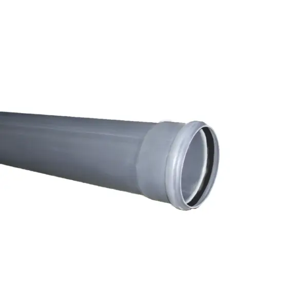 Teava PVC cu mufa si garnitura 110 mm x 1 M