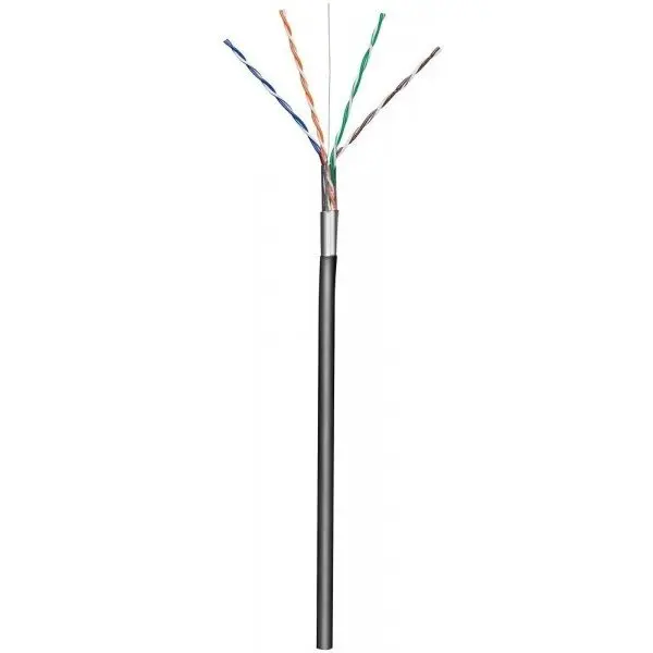 TECHLY Cablu TECHly F/UTP Hank Cat.5E CCA 305m Solid Exterior Negru ITP8-RIS-0305LO