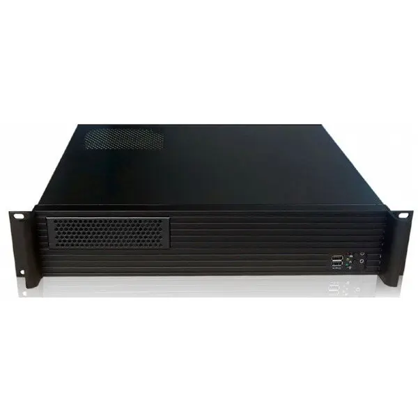 TECHLY Carcasa server Techly 101980 PC mATX / mITX Rack 19 2U / 400mm, Negru