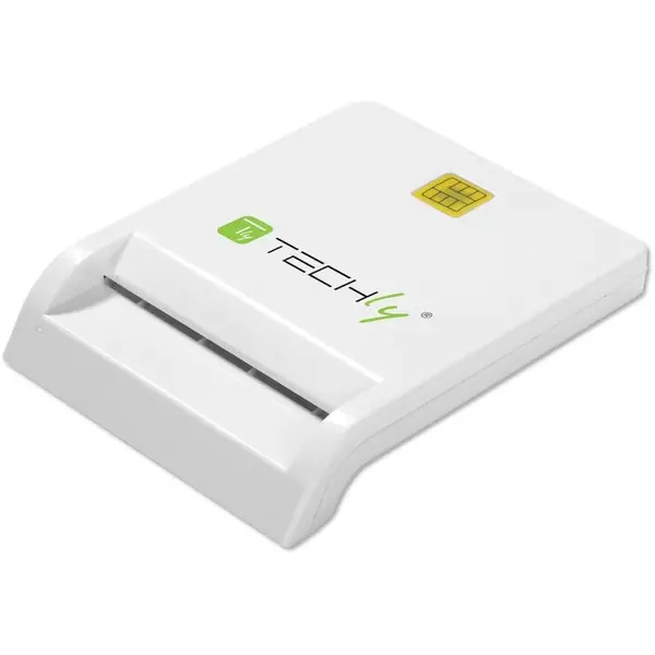 TECHLY Cititor inteligent de carduri , Techly , USB 2.0 , alb