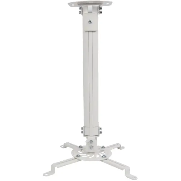 TECHLY Suport de tavan pentru videoproiector, reglabil, extensie 55-90 cm, capacitate sustinere 13.5KG, Argintiu, Techly, ICA-PM 18M