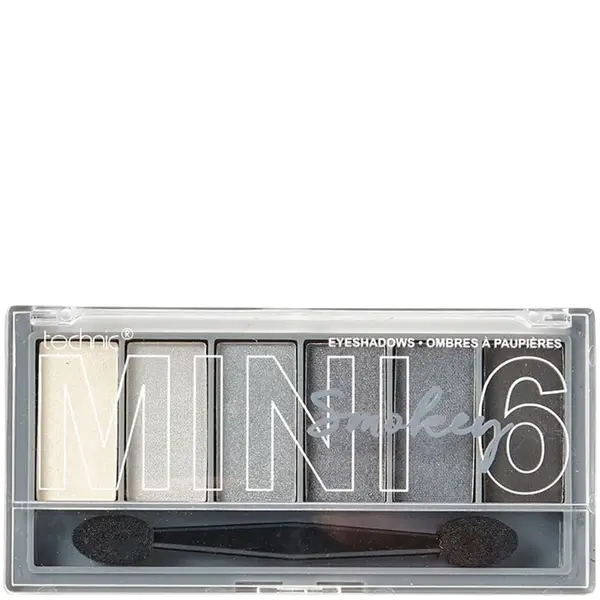 Technic 6 Colour Eyeshadow Palette - Smokey