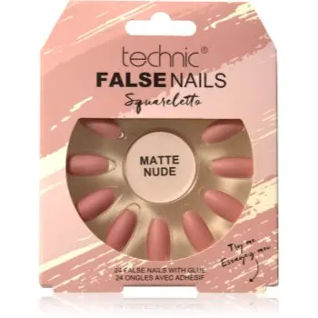 Technic Cosmetics False Nails Sqarletto unghii artificiale
