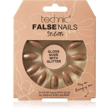 Technic Cosmetics False Nails Stiletto unghii artificiale