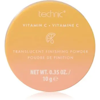 Technic Cosmetics Vitamin C stralucire, pulbere vrac pentru o nota de catifea pentru piele