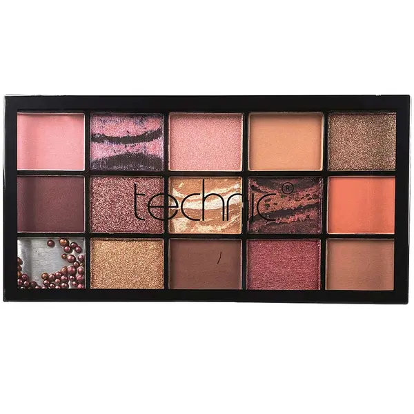 Technic Pressed Pigment 15 Color Eyeshadow Palette 30g - Persuasion