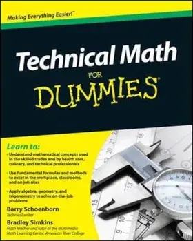 Technical Math For Dummies, Paperback/Barry Schoenborn