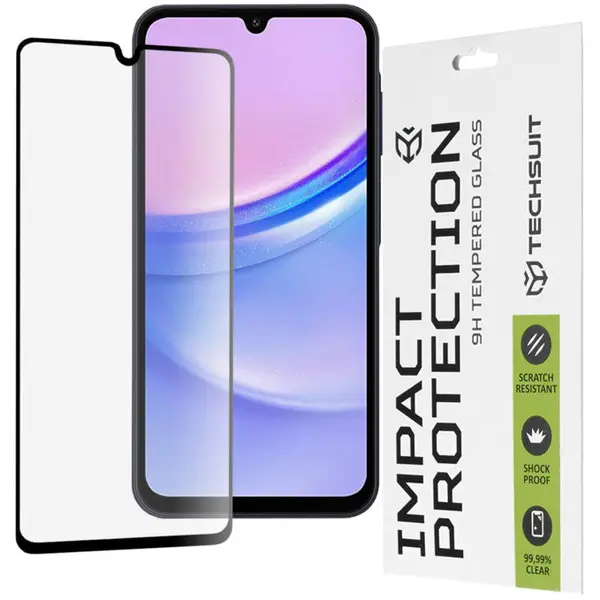 techsuit Folie sticla Samsung Galaxy A15 / A24 / A25 / M15 4G Techsuit 111D Full Glue Full Cover
