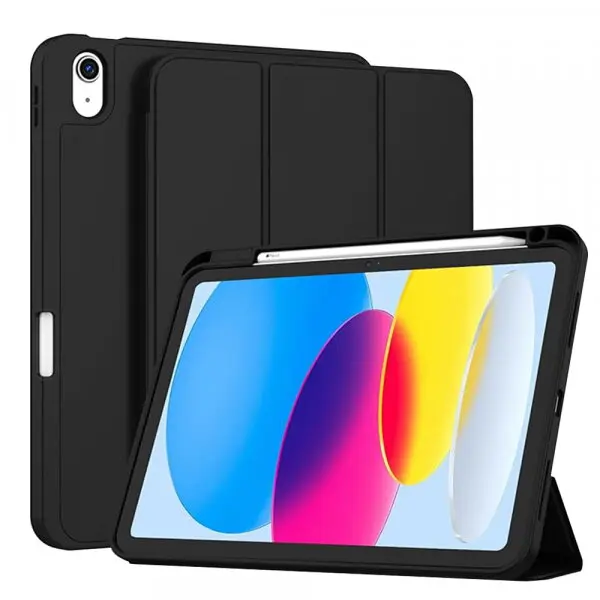 techsuit Husa pentru Apple iPad (2025) / (2022), Techsuit, Flex Trifold, Neagra
