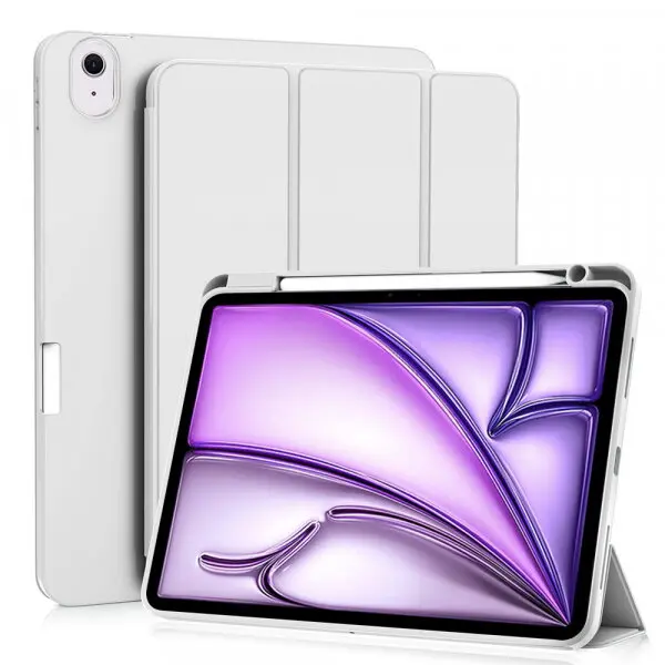 techsuit Husa pentru Apple iPad Air 11 (2025) / Air 11 (2024), Techsuit, Flex Trifold, Gri