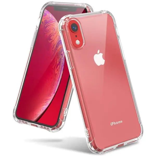 techsuit Husa pentru iPhone XR - Techsuit Shockproof Clear Silicone - Clear