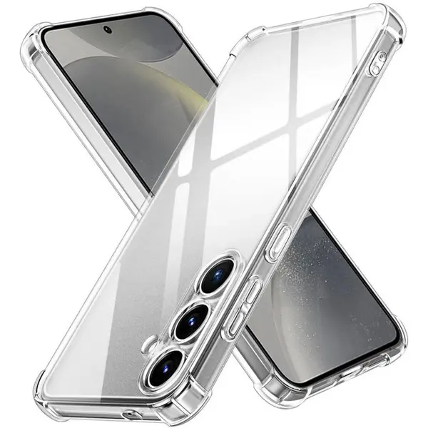 techsuit Husa Samsung Galaxy S24 FE Techsuit Shockproof Clear Silicone, transparenta