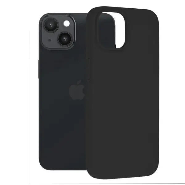 Techsuit Soft Edge Silicone Black Apple iPhone 14 Plus - iPhone 14 Plus