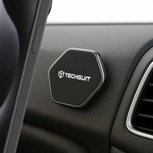 techsuit Suport Auto Magnetic Techsuit HOLD210-C, Universal, Negru