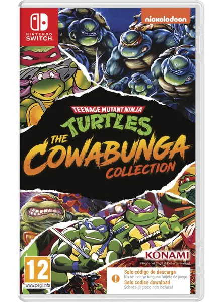 Teenage Mutant Ninja Turtles The Cowabunga Collection (code In Box)