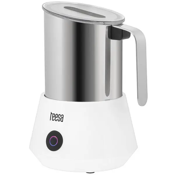 TEESA Aparat pentru spumare lapte Milk Frother Aroma Teesa, TSA4007, 350 – 420 W, Alb