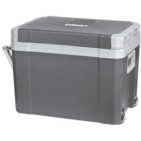 TEESA Lada frigorifica Troller, Tessa TSA5006, racire-incalzire 35L, alimentare bricheta auto 12V, priza 230V, clasa energetica F, Gri