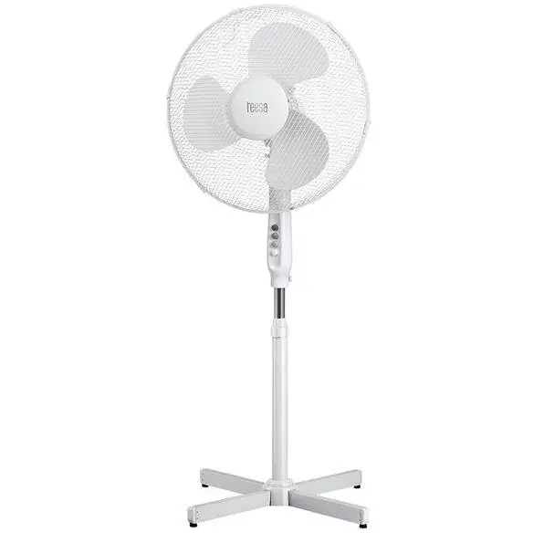 TEESA Ventilator cu picior Teesa TSA8022, 3 viteze, 45W, 123cm, Alb