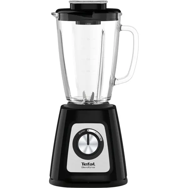 Tefal Blender Tefal Blendforce BL438831, 800 W, Powerlix, Smart Lock, 1.75 L, Negru/Gri