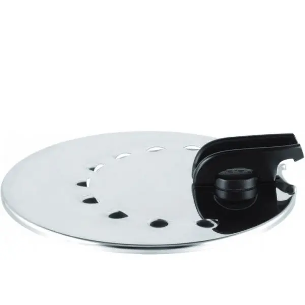 Tefal Capac antistropire Tefal Ingenio L9829853, 20/28cm, maner de sprijin, inox