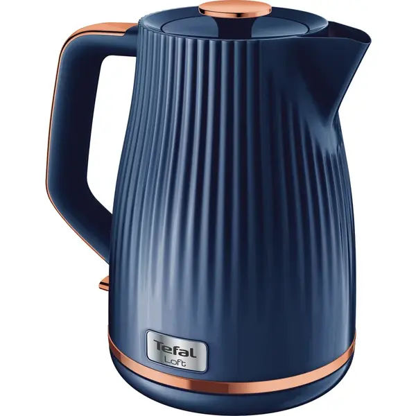 Tefal Fierbator apa Tefal Loft KO251430, 2400W, 1.7L, albastru