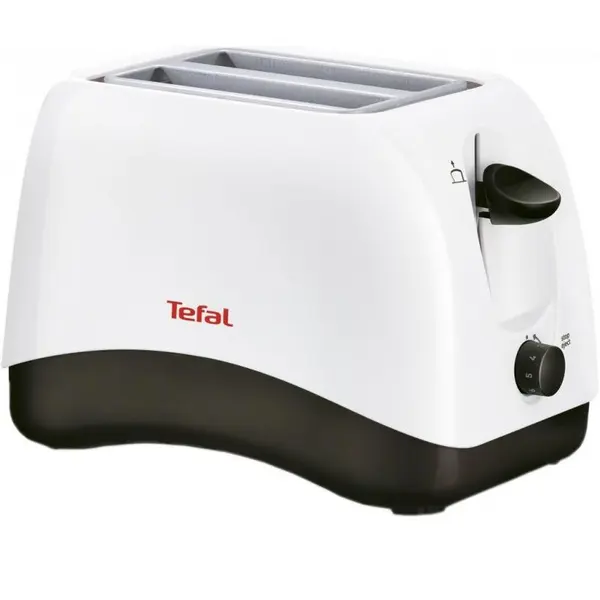 Tefal Prajitor de paine Tefal TT130130, putere 850 W, 2 fante, 7 niveluri de rumenire, Alb