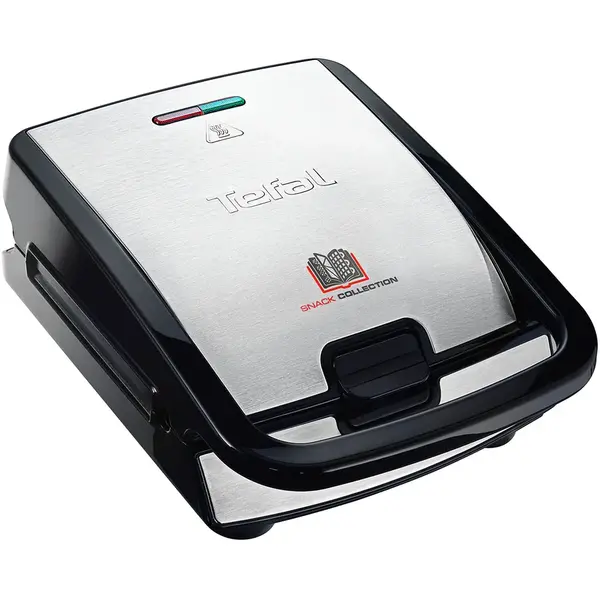 Tefal Sandwich maker multifunctional Tefal Snack Collection SW852D12, 700W, negru /argintiu