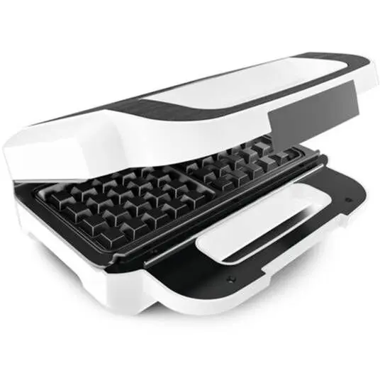 Tefal Sandwich-maker Tefal Snack XL SW701110, 850W, 2 seturi de placi detasabile, Alb/Gri